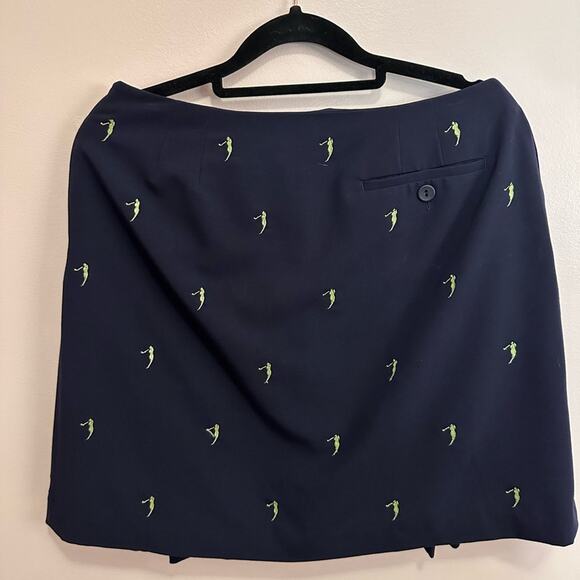 EP Pro Golf Pleated Skort Golfer Embroidered Applique Womem's 6 - Picture 7 of 10